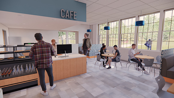 View into Snack Bar