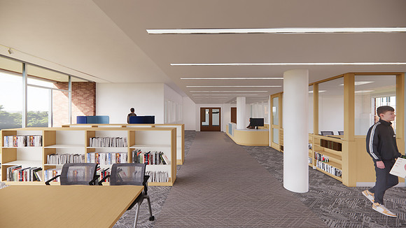 Maher - Library Towards Desk