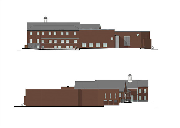 23 0517 North South Elevations Maher