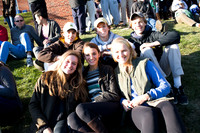 Alumni Tent and Fans