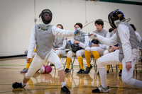 Fencing, Varsity (vs Hackley)