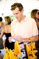 Alumni Tent and Fans