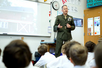 LtCol Chris Graves visits Grade 3