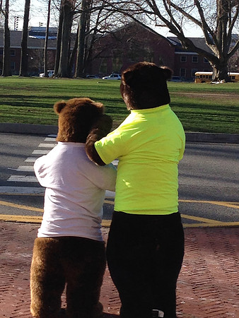 Brun & Zwick greet Middle School boys
