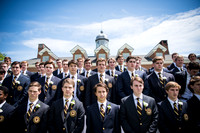 Pre-Graduation (Arrival, Class Photo, Faculty Handshake)